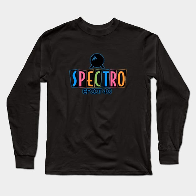 EPCOT40 CELEBRATION LOGO TEE Long Sleeve T-Shirt by SpectroRadio